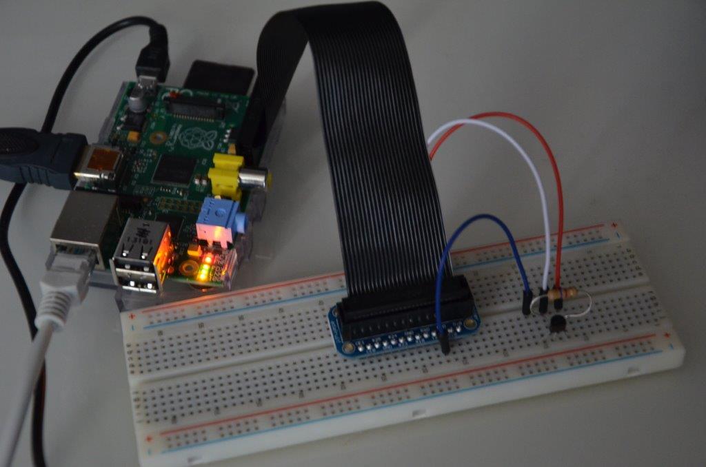 Montage sonde sur le Raspberry Pi